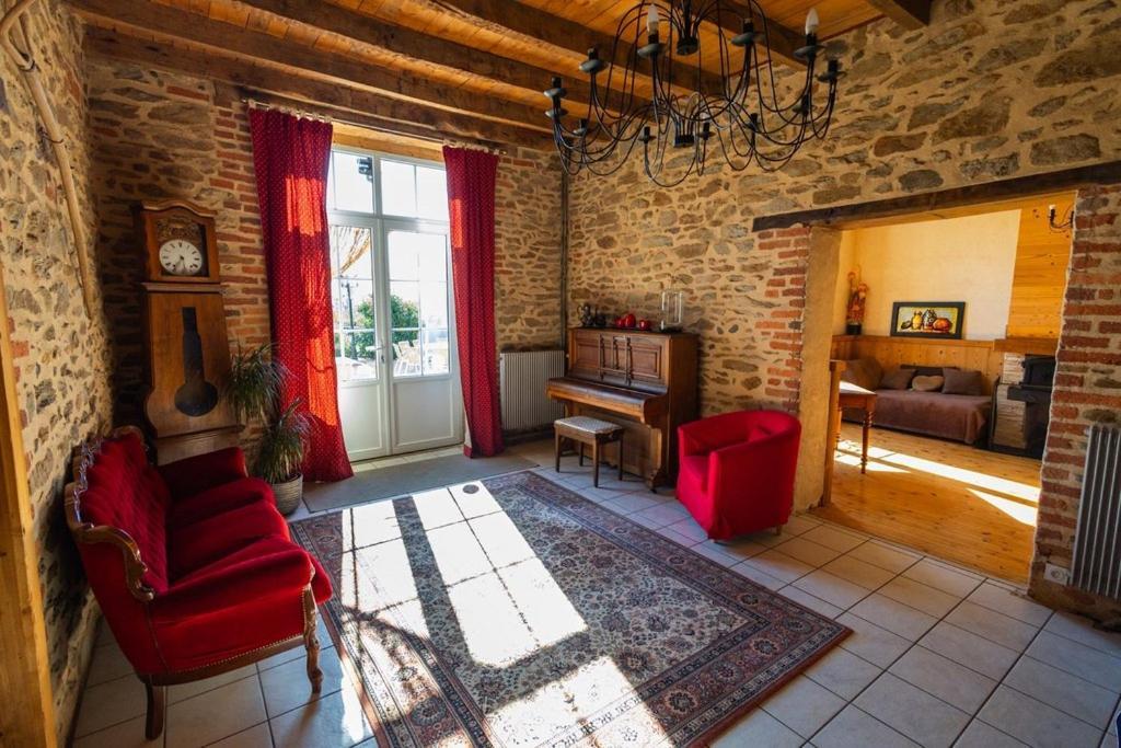 Chambres Et Tables D' Hotes Manglieu Esterno foto